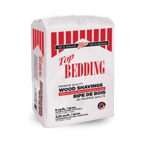 Top Bedding medium to large flakes