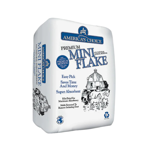 American Wood Fibers mini flake bedding
