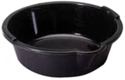 6 QT BLACK ROUND DRAIN PAN