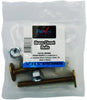 BOLTS CLOSET BRASS 5/16 X 3-1/2 W/RETAINERS