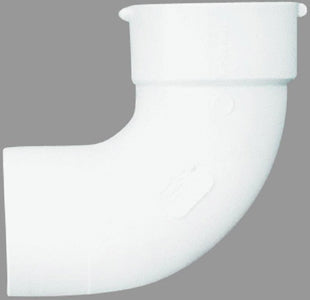 ELBOW 4IN PVC S D ST 1/4