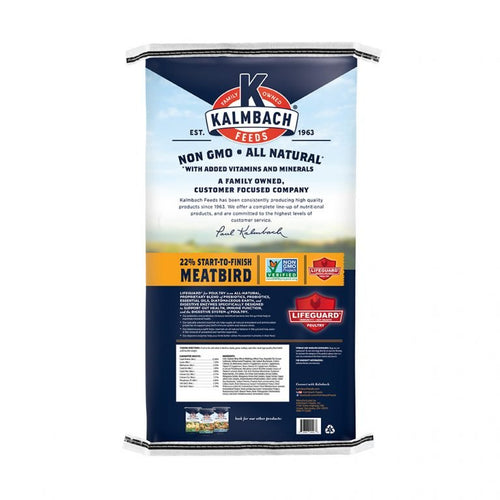 22% Start-To-Finish Meatbird (Non-GMO)