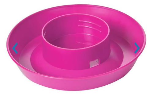 Miller 1 Quart Screw-On Poultry Waterer Base