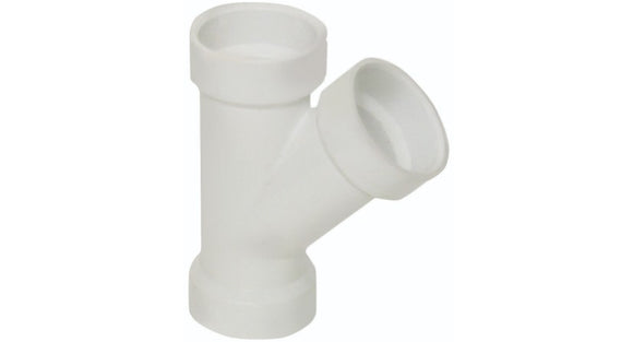 Canplas ABS DWV Wye Hub x Hub x Hub