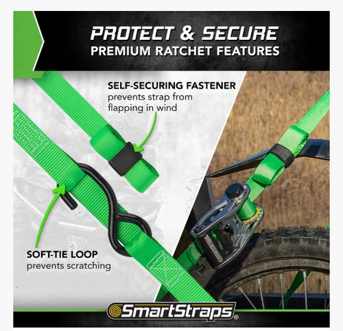 SmartStraps  Standard Duty Ratchet X Ratchet Tie Down